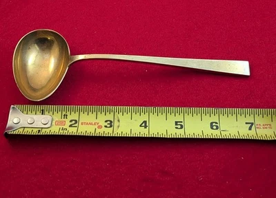 DIRILYTE DIRIGOLD EMPRESS Goldware Gravy Ladle Silverware - Image 1 of 4