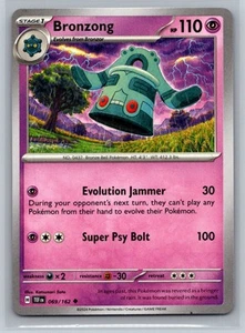 Bronzong #069/162 SV05: Temporal Forces Uncommon - Pokemon Cards AA6 - Picture 1 of 2