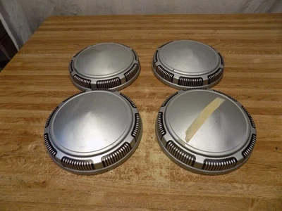 1968-74 MOPAR PLYMOUTH DODGE 9 DOG DISH HUBCAPS POLICE POVERTY ROADRUNNER GTX - Image 1 of 4