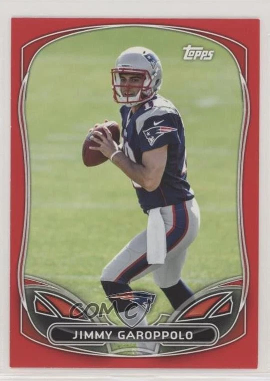 2014 Topps Retail Continuity Set Target Red Jimmy Garoppolo #59 Rookie RC - Image 1 of 2