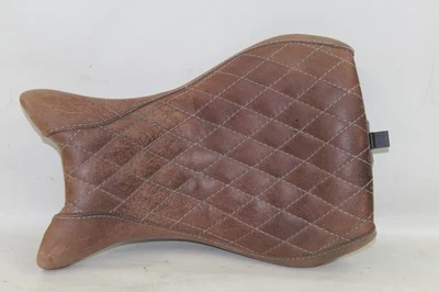 BMW R NineT R9T 1200 13-16 Front Rider Seat Saddle Brown Leather Cover NICE! - Image 1 of 4