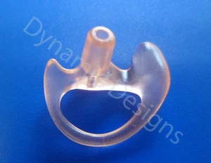 Molde de oreja semi personalizado lado derecho medio para auriculares estilo FBI tubo acústico - Imagen 1 de 4