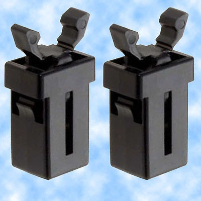 2x Replacement catch Brabantia compatible Touch Lid bin clip latch spare repair  - Image 1 of 2