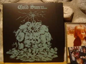 COLD SUN Dark Shadows LP/1970 Texas/TOP US PSYCH ROCK MONSTER!/Swamp Green Vinyl - Picture 1 of 2