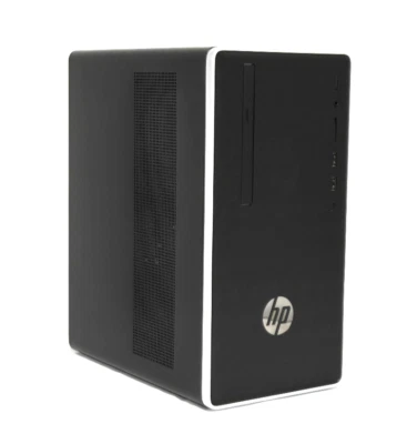 HP Pavilion Tower PC 590-P0069 AMD A10-9700 3.50GHz 8GB Ram 256GB SSD Windows 11 - Image 1 of 4