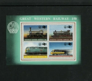 Hoja de recuerdos de trenes GWR locales de Australia. Cat.50.00 (5.00 x 10) - Imagen 1 de 1