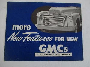 1948 GMC New Features for New GMCs Truck Brochure, 100 through 350 Series - Picture 1 of 3