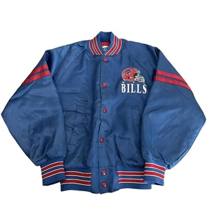 Vintage Buffalo Bills Chalk Line Youth Jacket Football NFL 90s - Picture 1 of 3