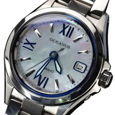 CASIO OCEANUS Radio Waves Solor OCW-70PJ-7AJF woman Watch New in Box - Image 1 of 4