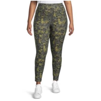 Leggings Mujer Terra & Sky Verde Camuflaje Talla 2X (20W - 22W) NUEVOS Foto 1 de 4