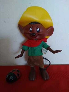 Vintage 1968 Speedy Gonzalez Mouse Kunststoff Warner Bros. 1970 R. Dakin - Bild 1 von 6