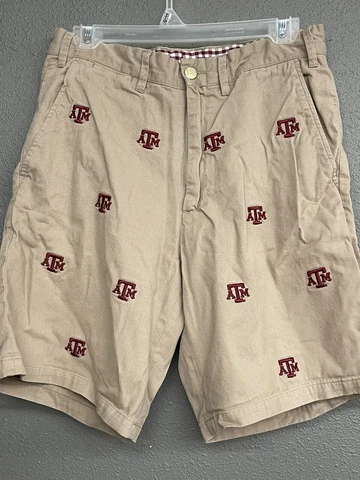 Pennington & Bailes Texas A&M Aggies Embroidered Men’s Shorts size 30 Cover