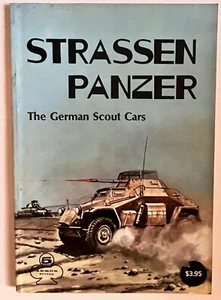 STRASSEN PANZER German Scout Cars Military Vehicles 1968 Armor Series Vol 5 Aero - Picture 1 of 4