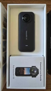 Insta360 X3 - Waterproof 360° Action Camera with 1/2" Sensor, mounts & dive kit - Picture 1 of 10
