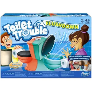 Toilet Trouble Flushdown Game - Picture 1 of 4