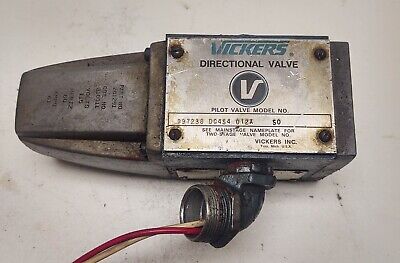 Vickers DG4S4 012A 50 Hydraulic Directional Control Solenoid Valve • 160.73£