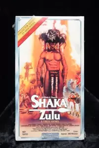 VHS Shaka Zulu πΌ Collector Edition TV Mini Series 1989 South Africa NEW SEALED - Picture 1 of 3