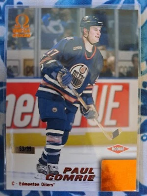 Paul Comrie RC 1999-00 Omega Copper /99 Oilers Rookie - Image 1 of 2