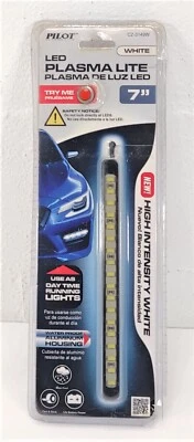 Tira LED blanca 7 pulgadas Dura Lite alta intensidad a prueba de agua DRL luz automática autocaravana Foto 1 de 3