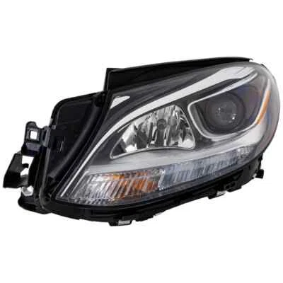 FIT MERCEDES BENZ GLE 2016-2019 LEFT DRIVER HALOGEN HEADLIGHT HEAD LIGHT LAMP Foto 1 de 2
