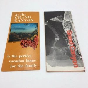 Arizona 1978 Vintage Grand Canyon National Park Map/Guide & Red Feather Lodge  - Picture 1 of 5
