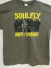 SOULFLY OFFICIAL MERCH RIOT SQUAD 2006 BAND CONCERT MUSIC T-SHIRT MEDIUM
