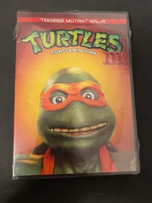 DVD Teenage Mutant Ninja Turtles BRAND NEW Turtles in Time III Elias Koteas Paig - Image 1 of 2
