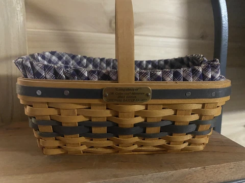 LONGABERGER JW MINI EASTER BASKET,  PROTECTOR, FABRIC, J.W. MINIATURE Cover