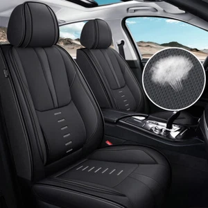 For HONDA CR-V 2007-2016 Car 5-Seat Covers Faux Leather Protector Full Set Pad - Picture 1 of 9