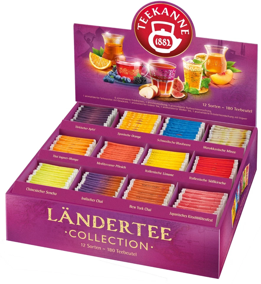Teekanne Ländertee Collection Box 180 St. - Bild 1 von 1