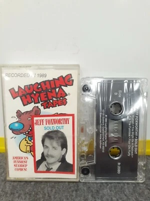  Jeff Foxworthy "Sold Out" (A Laughing Hyena cassette) recorded in 1989 #LH 2080 - Image 1 of 2