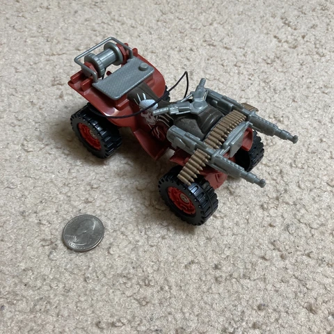 THE CORPS 3.75 INCH Loose VEHICLE ATV QUAD 4-WHEELER TERROR CORP LANARD H2 Cover