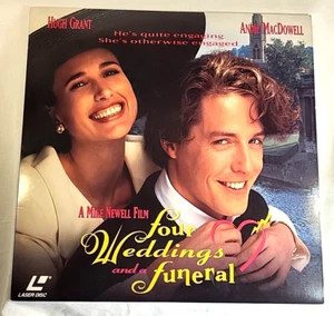 Four Weddings and a Funeral (Laserdisc, 1994) VG close to LN, Hugh Grant - Picture 1 of 4