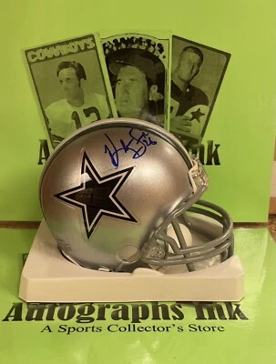 凯文·史密斯亲笔签名达拉斯牛仔迷你头盔 M68 — 第 1/3 张图片