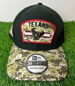 New Era 39THIRTY Houston Texans Salute to Service flexible Passform Mütze/Kappe Größe M/L - Bild 1 von 6