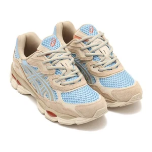 Asics Gel-NYC "Harbor Blue/Wood Crepe" 1203A372-401 Men's Sneakers Authentic New - Picture 1 of 11