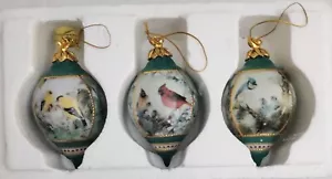 BRADFORD EDITIONS 1999 LYRICAL BEGINNINGS ORNAMENTS SET OF 3 - MINT CONDITION - Picture 1 of 5