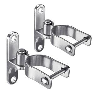 2-Pack Wall Mount Gate Hinge 1-3/8Inch Farm Gate Hinge, 304 Stainless9510 - Picture 1 of 7