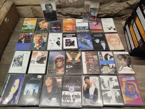 Job Lot 30 x Vintage Cassette Tapes Mixed Lot of Music Pop -- 1980s 80s GB - Picture 1 of 4