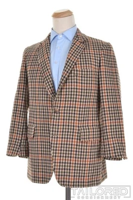 Blazer Abrigo Deportivo Chaqueta SOUTHWICK De Colección Colorido A Cuadros Lana - 40 R Foto 1 de 4