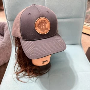 Chicago Fire Department Snapback Letternest Trucker Mesh Richardson Blue Gray - Picture 1 of 9