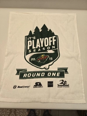 NHL Minnesota Wild 2015 Playoff Season Round One Towel - Image 1 of 3
