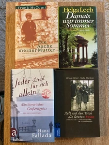 4xBuch Hardcover Schutzumschlag ERINNERUNGEN an damals IRISCH Frauenleben Mutter - Imagen 1 de 16