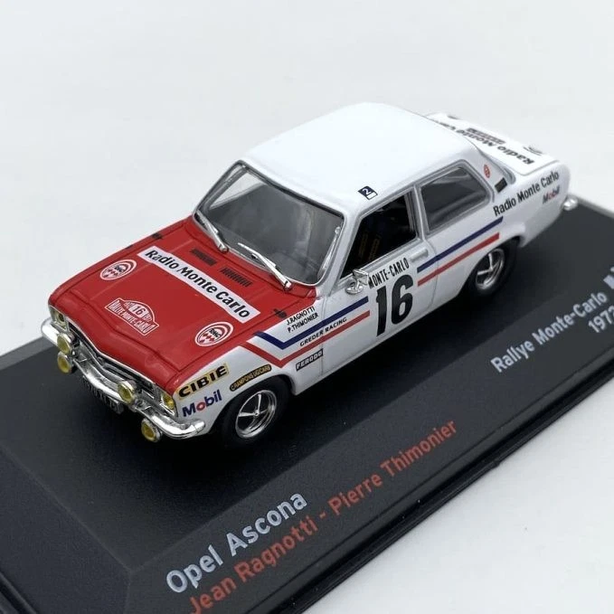Modellino Auto Atlas Ex Magazine 1/43 Opel Ascona Rally Montecarlo 1972 #16 R... - Immagine 1 di 4