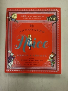 Annotated Alice Wonderland Lewis Carroll 150th Anniversary Deluxe Edition Book - Bild 1 von 6