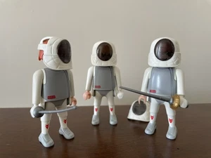 Playmobil Boys * Series 7 * Fencing Figures 5537 Set Of 3 Fencers - Picture 1 of 3