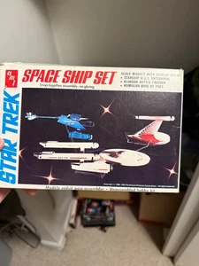Vintage Star Trek Raumschiff Set Modellbausatz (1976) AMT S953 - Bild 1 von 1