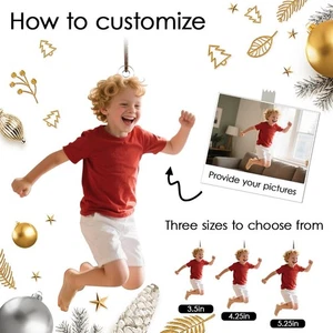 Customize Personalized Photo Decorations, Customize Christmas Decorations I X4V9 - Picture 1 of 7