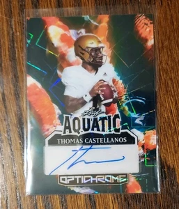 1/1 Thomas Castellanos Leaf Optichrome AQUATIC VELOCITY KOI AUTOGRAPH 1 of 1 SSP - Bild 1 von 2