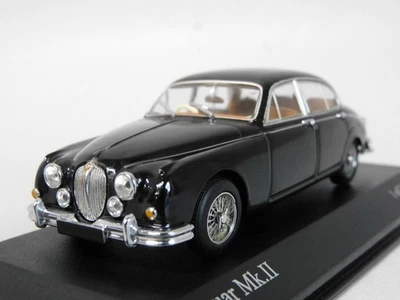 Modellino auto Minichamps 1/43 Jaguar Mk II 1959 pressofuso nero - Immagine 1 di 4